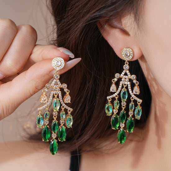 Chandelier Tassel Earrings