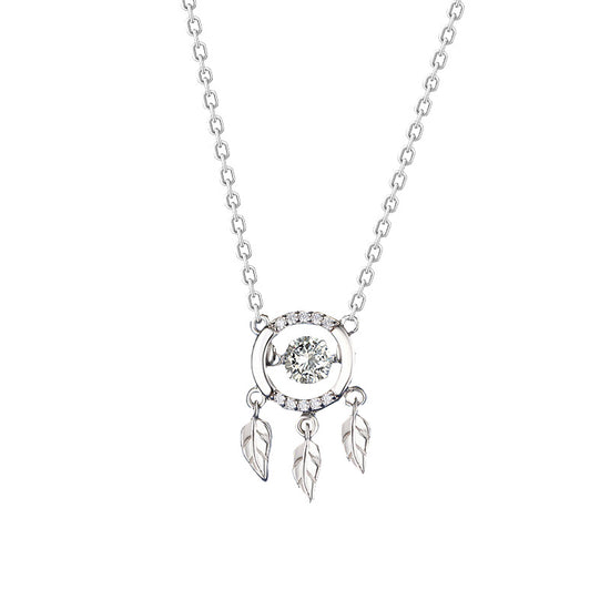 Sterling Silver  Dreamcatcher Necklace