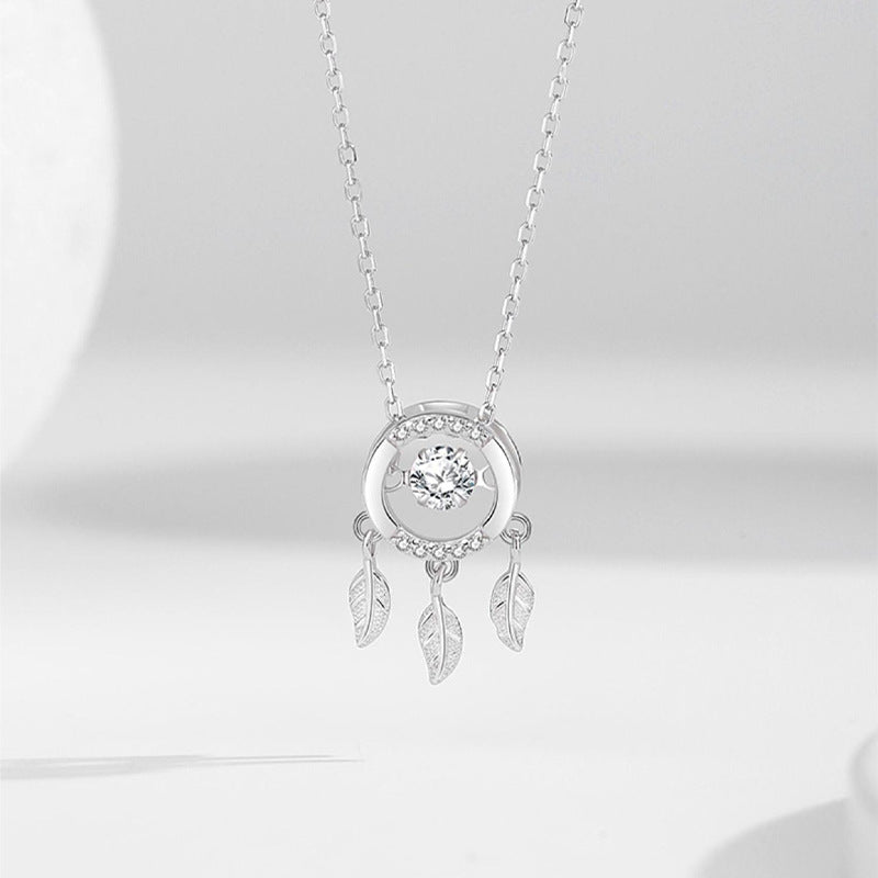 Sterling Silver  Dreamcatcher Necklace