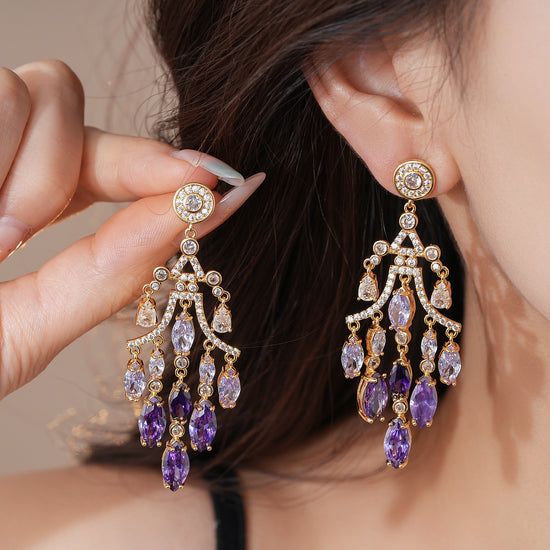 Chandelier Tassel Earrings