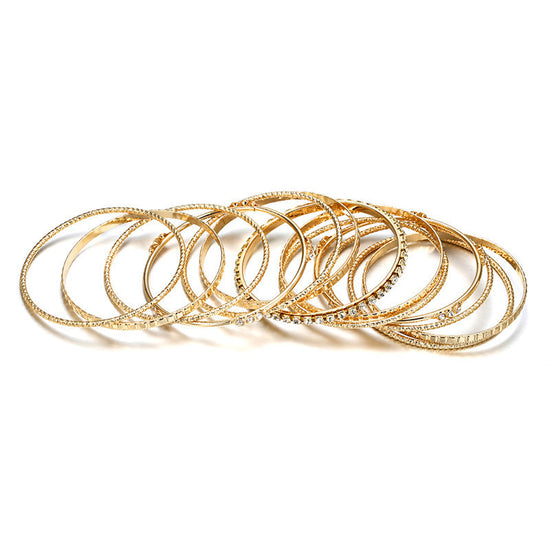 Multi-Layer Diamond Bangles