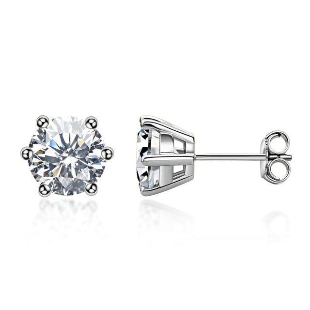 0.5 Carat Lab Grown Diamond Stud Earrings - Amyris London