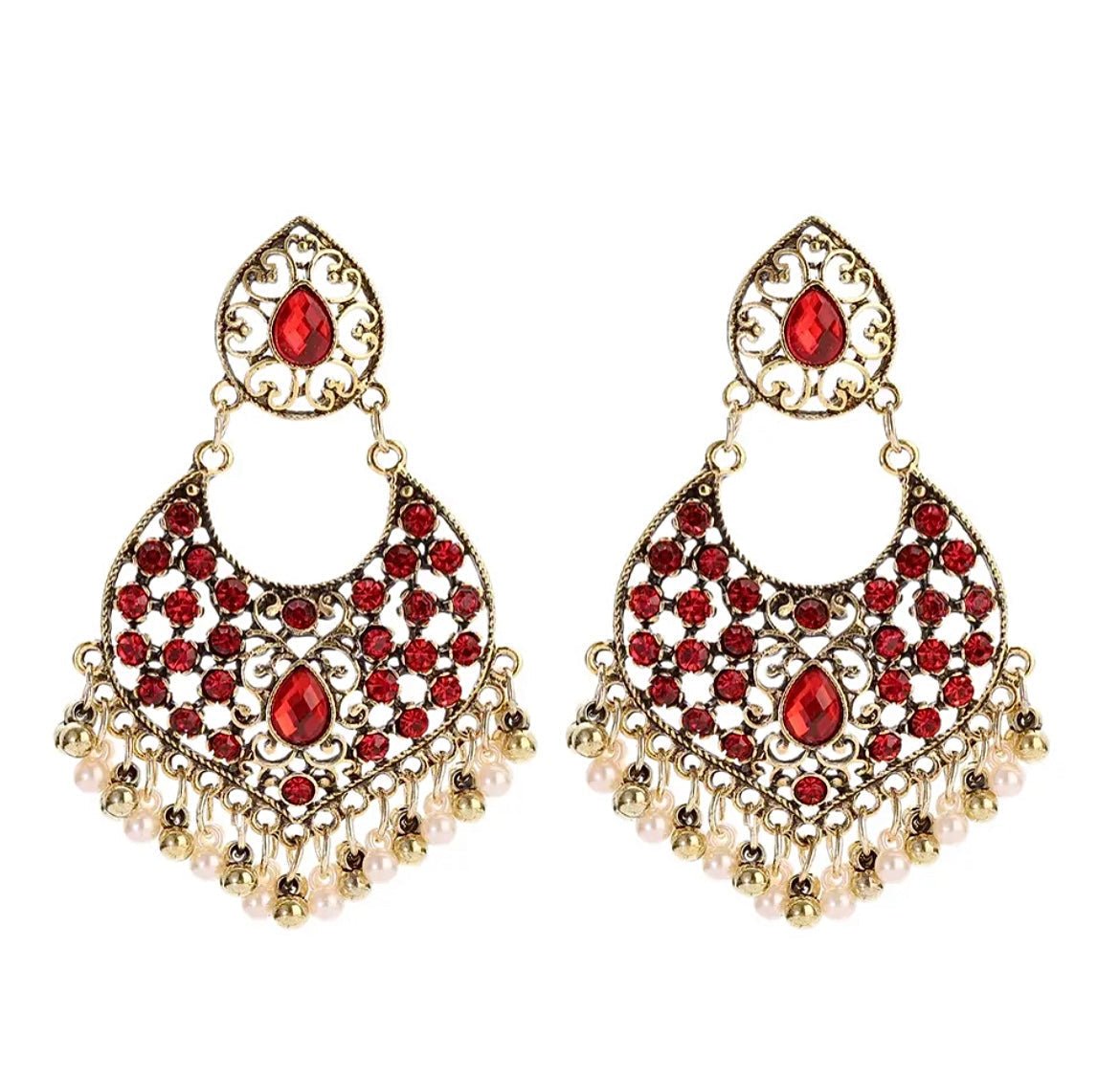 BeadJhumka Earrings - Amyris London