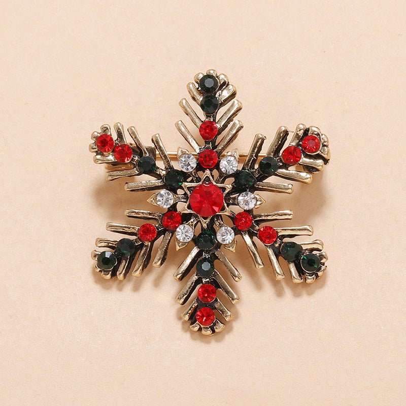 Christmas Snowflake Brooch - Amyris London