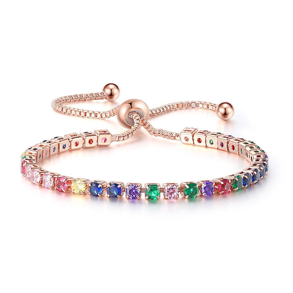 Coloured Stone Bracelet - Amyris London