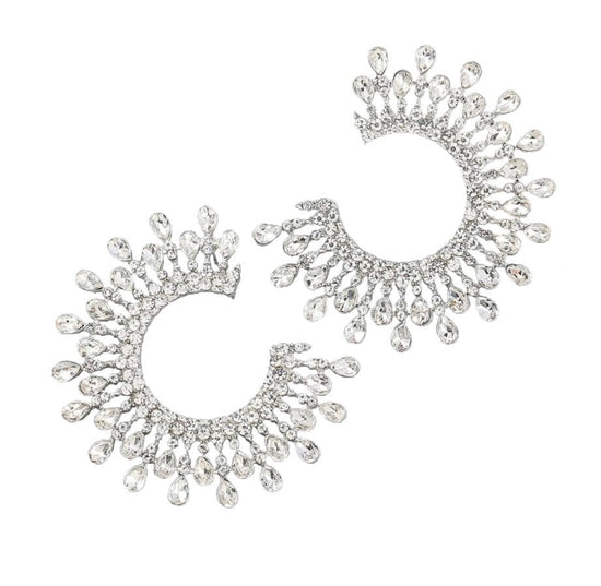 Crystal Drop Earrings - Amyris London