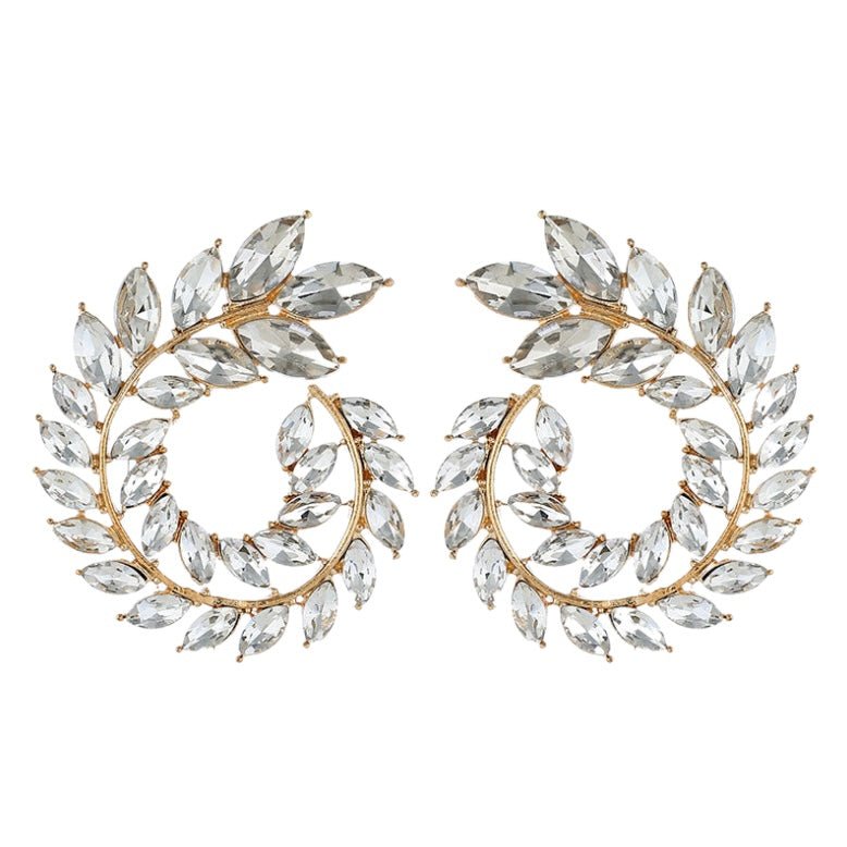 Crystal Stud Earrings - Amyris London