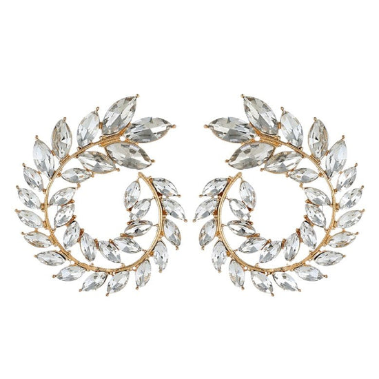 Crystal Stud Earrings - Amyris London