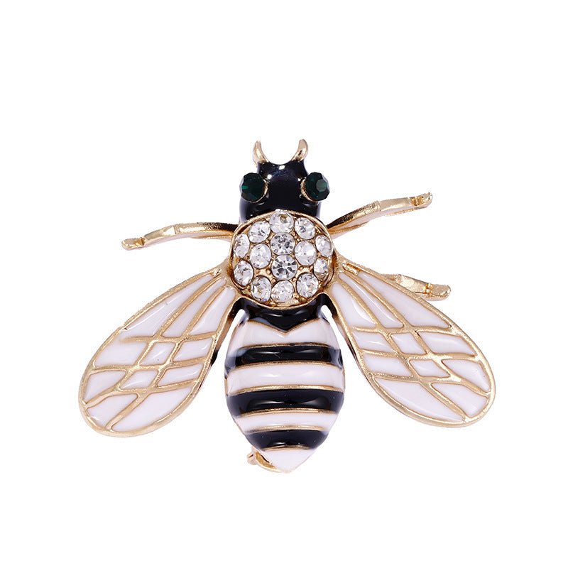 Diamante Bee Brooch - Amyris London