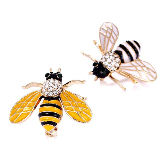 Diamante Bee Brooch - Amyris London