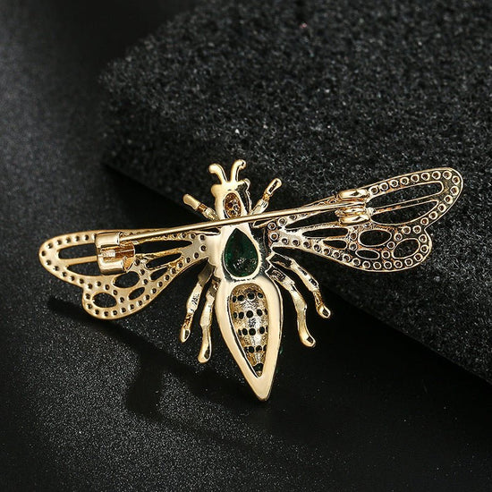 Diamante Butterfly Brooch - Amyris London