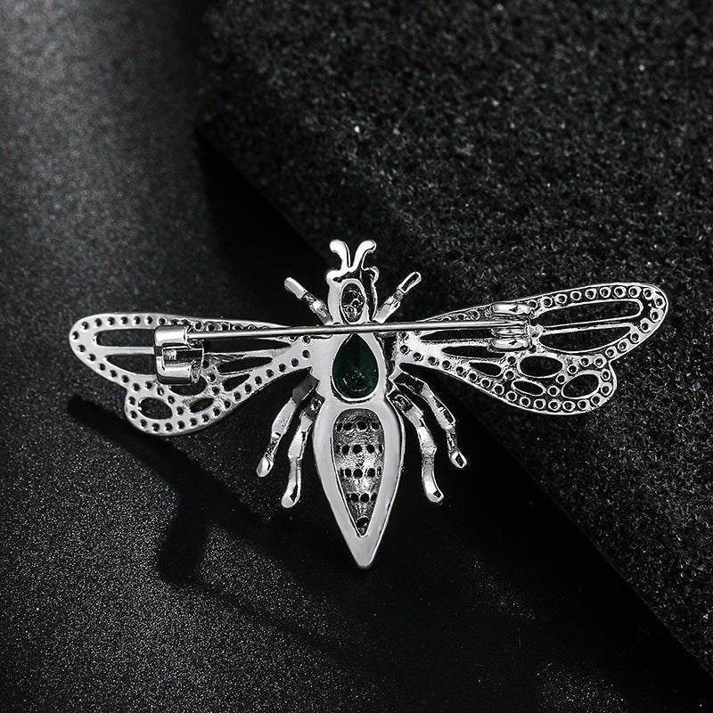 Diamante Butterfly Brooch - Amyris London