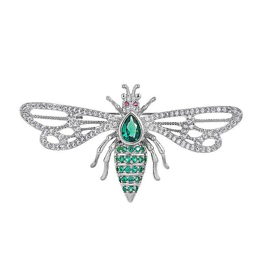 Diamante Butterfly Brooch - Amyris London