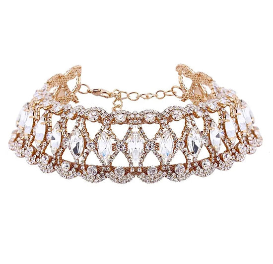 Diamante Choker Necklace - Amyris London