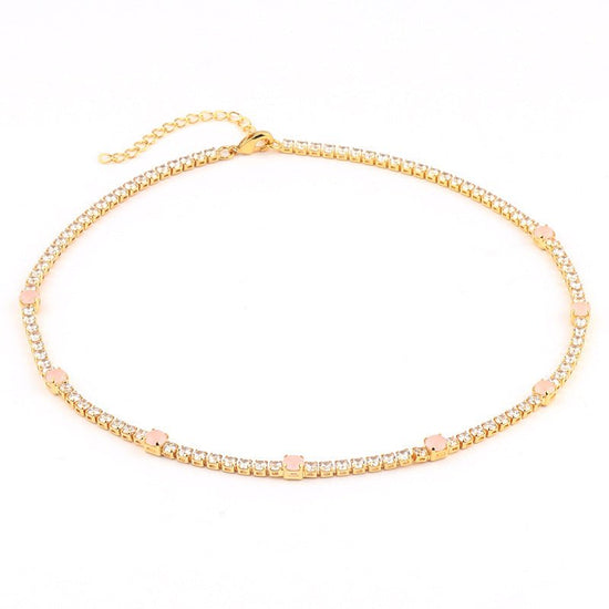 Diamante Choker Necklace - Amyris London