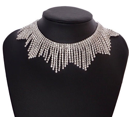 Diamante Choker Necklace - Amyris London