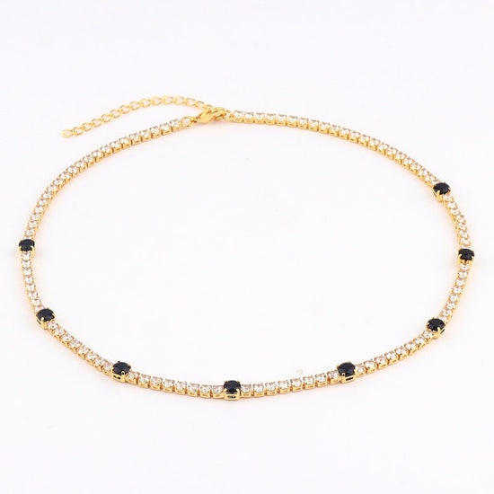 Diamante Choker Necklace - Amyris London