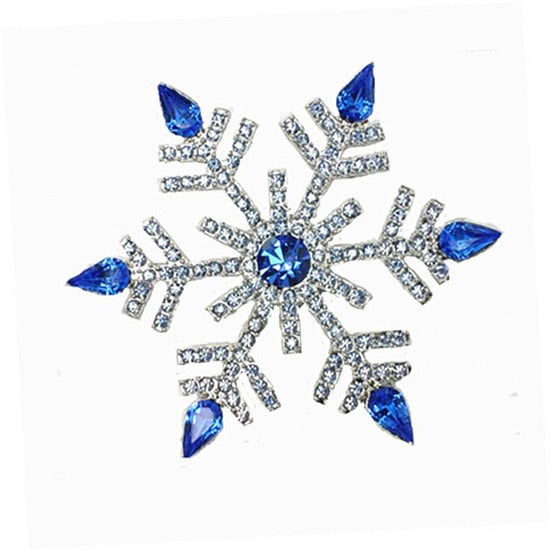 Diamante Snowflake Brooch - Amyris London