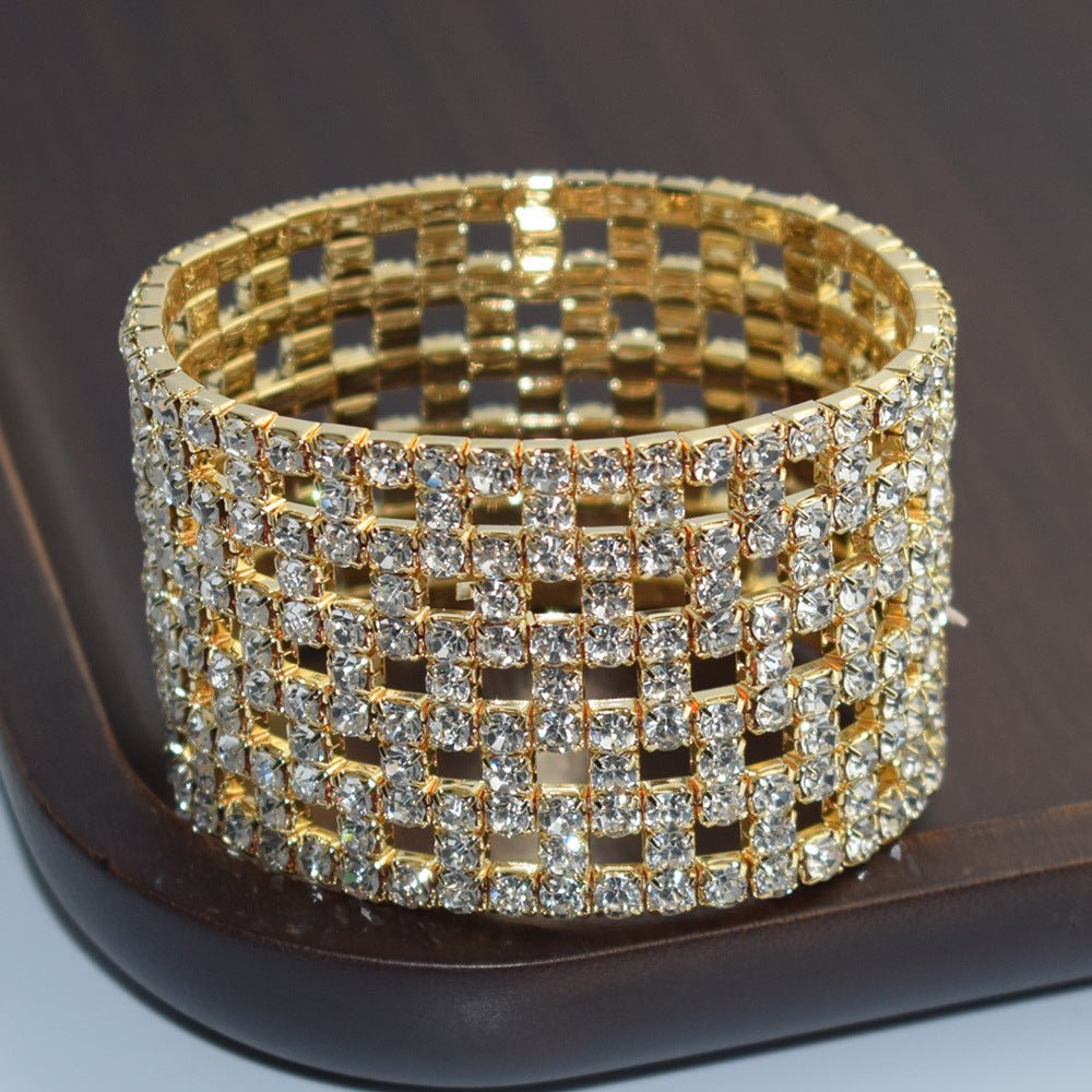 Diamond Bangle Bracelet - Amyris London