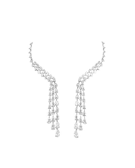 Diamond Climber Earrings - Amyris London