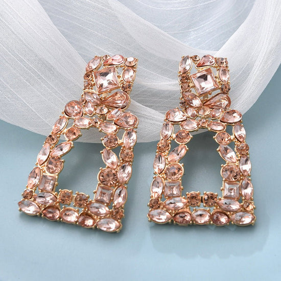 Diamond Drop Earrings - Amyris London