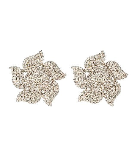 Diamond Flower Earrings - Amyris London