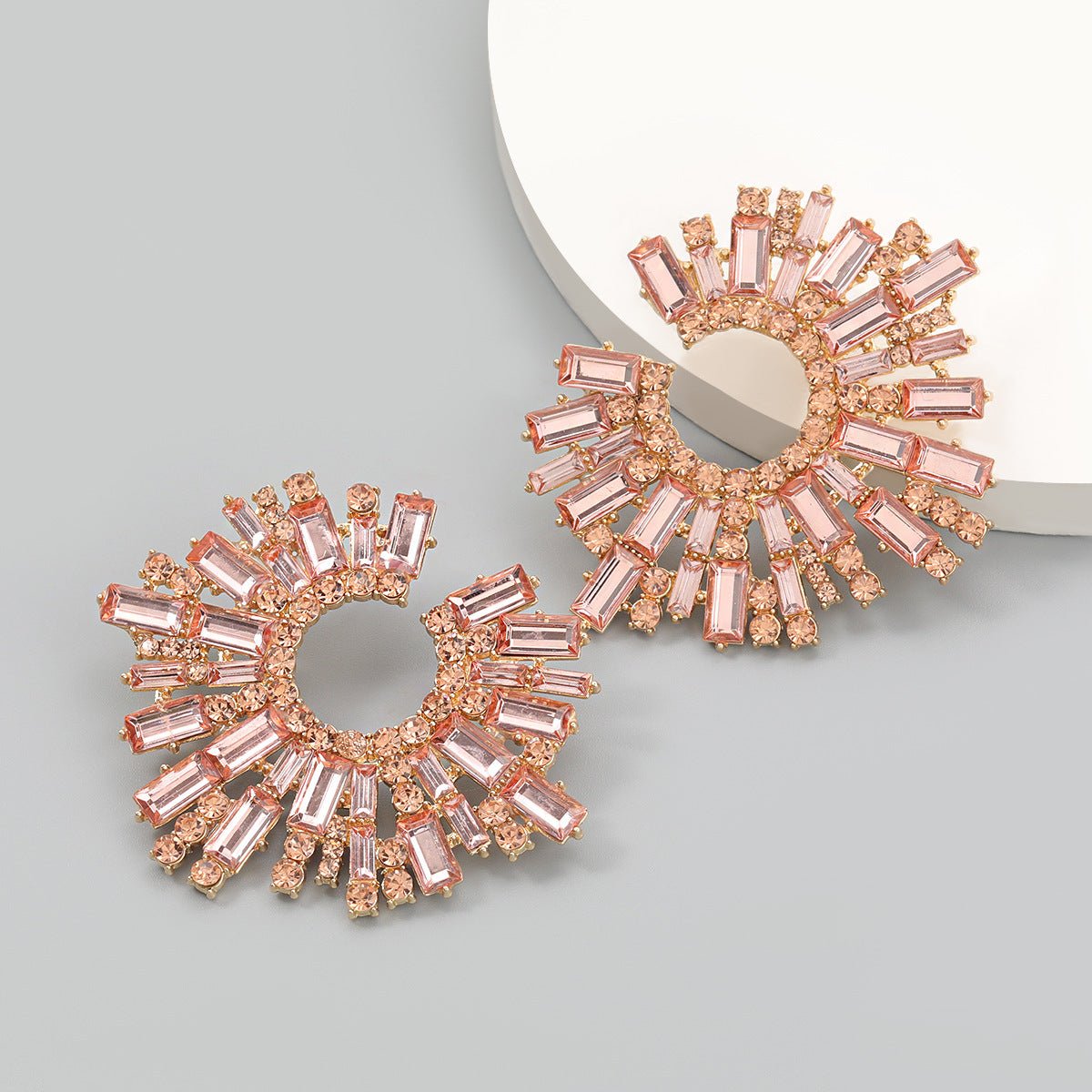 Diamond Sunflower Earrings - Amyris London