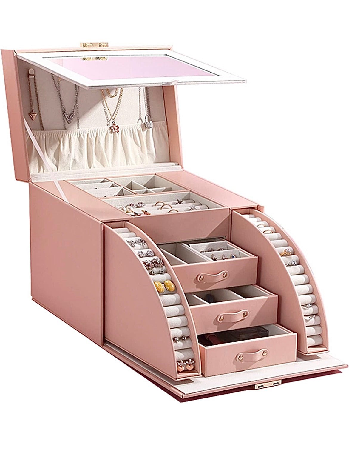 Double Staircase Jewellery Storage Box - Amyris London