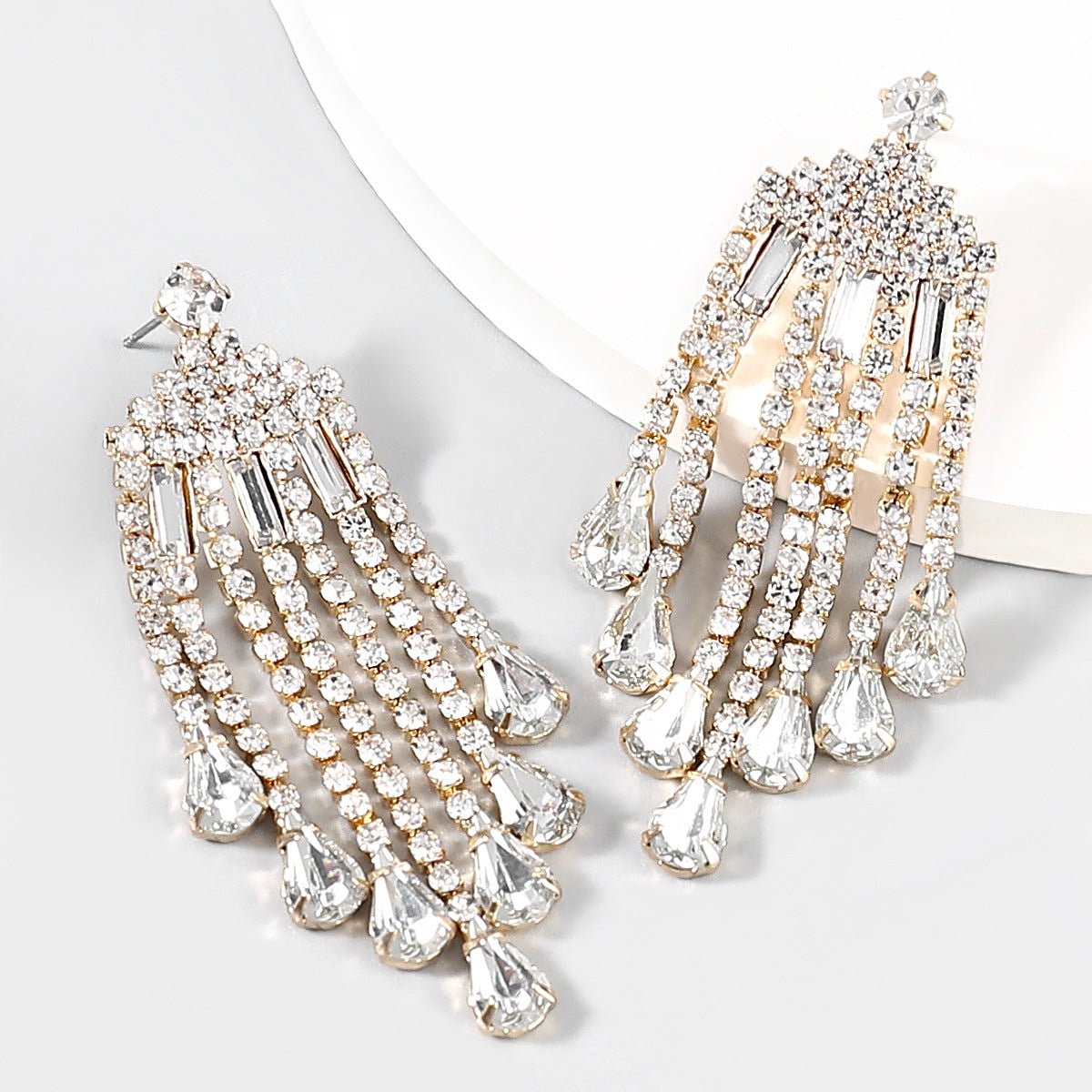 Drop Tassel Earrings - Amyris London