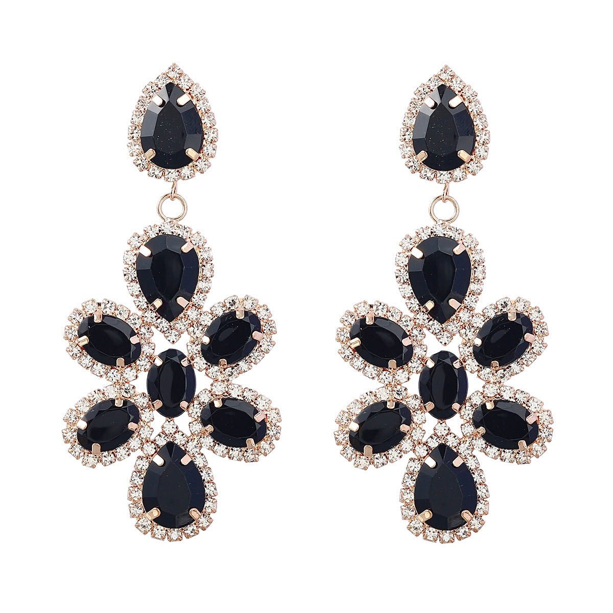 Flower Drop Earrings - Amyris London