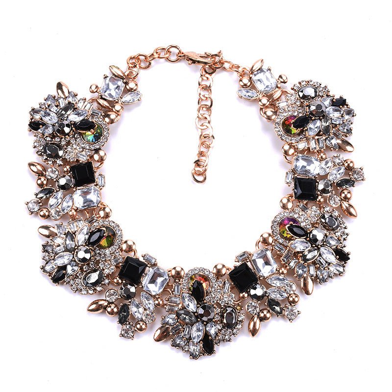 Flower Statement Necklace - Amyris London