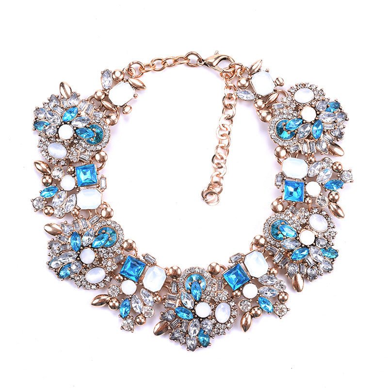 Flower Statement Necklace - Amyris London