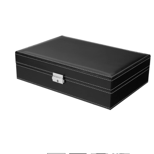 Leather Watch Necklace Storage Box - Amyris London