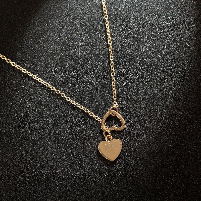 Love Heart Pendant Necklace - Amyris London