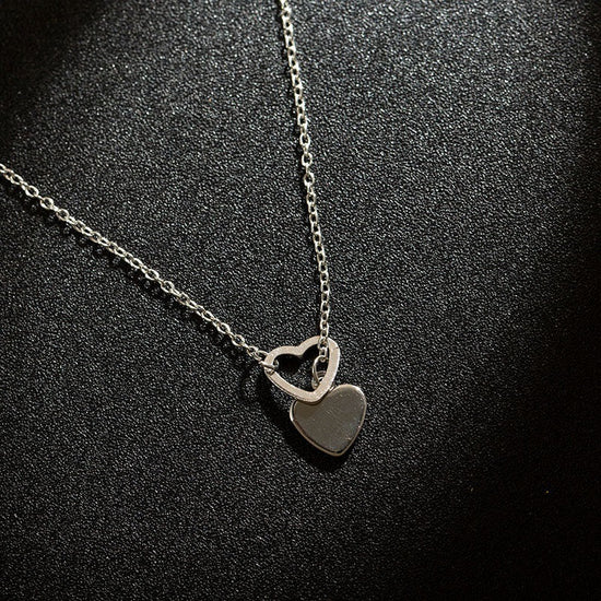 Love Heart Pendant Necklace - Amyris London