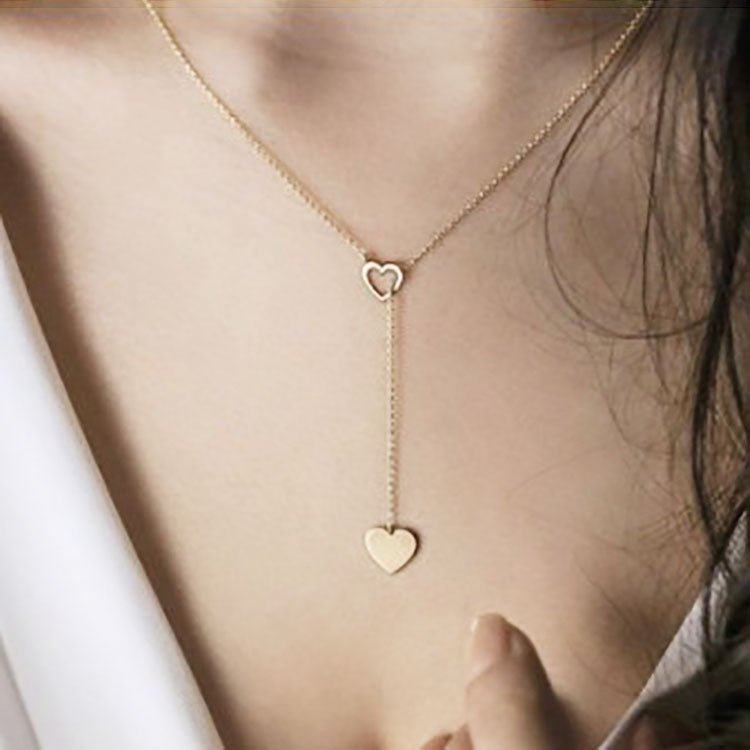 Love Heart Pendant Necklace - Amyris London