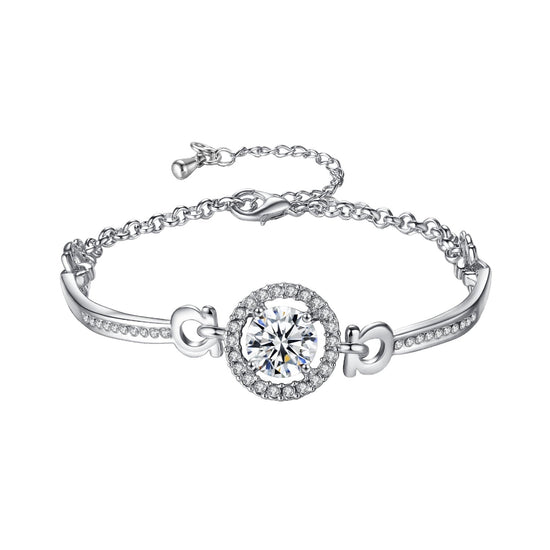 Round Diamond Bracelets - Amyris London