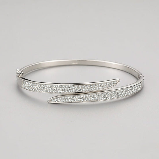 Sterling Silver Diamond Bracelet - Amyris London