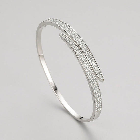 Sterling Silver Diamond Bracelet - Amyris London