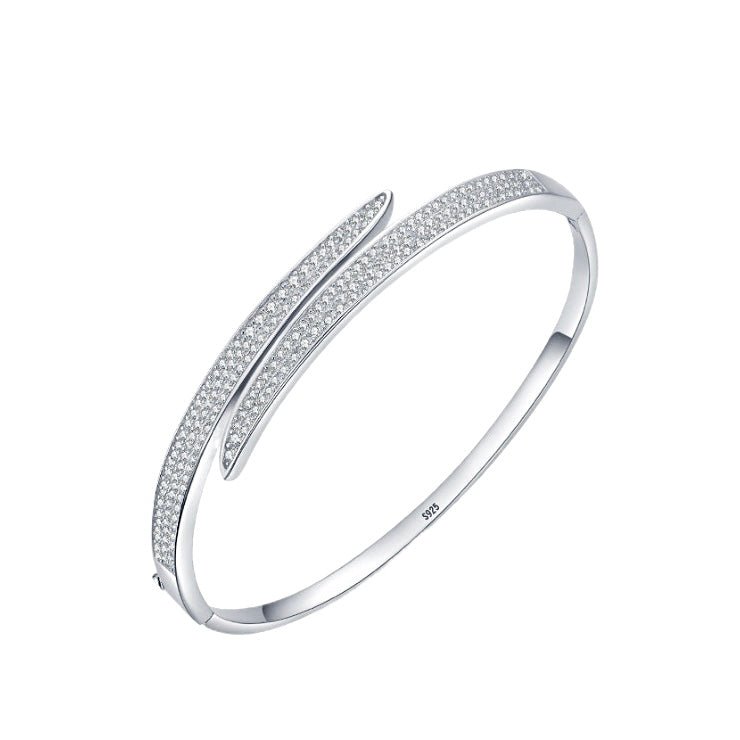 Sterling Silver Diamond Bracelet - Amyris London