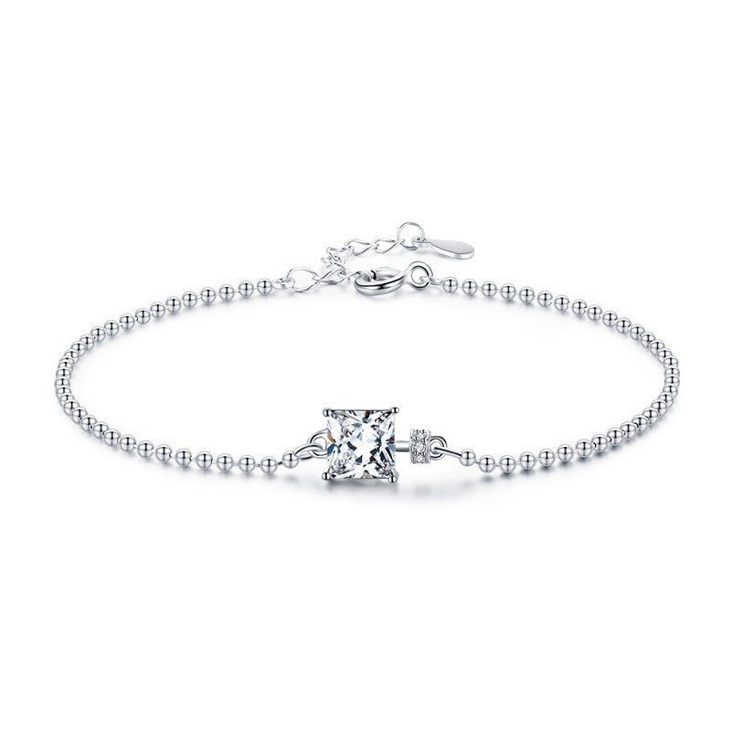 Sterling Silver Diamond Bracelet - Amyris London