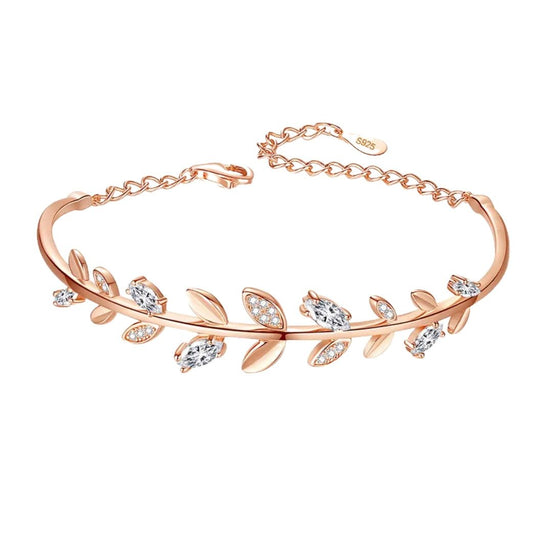 Sterling Silver Hope Twig Bracelet - Amyris London