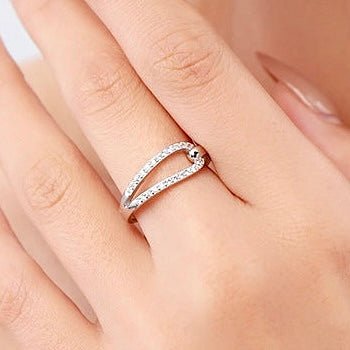 Sterling Silver Rope Ring - Amyris London