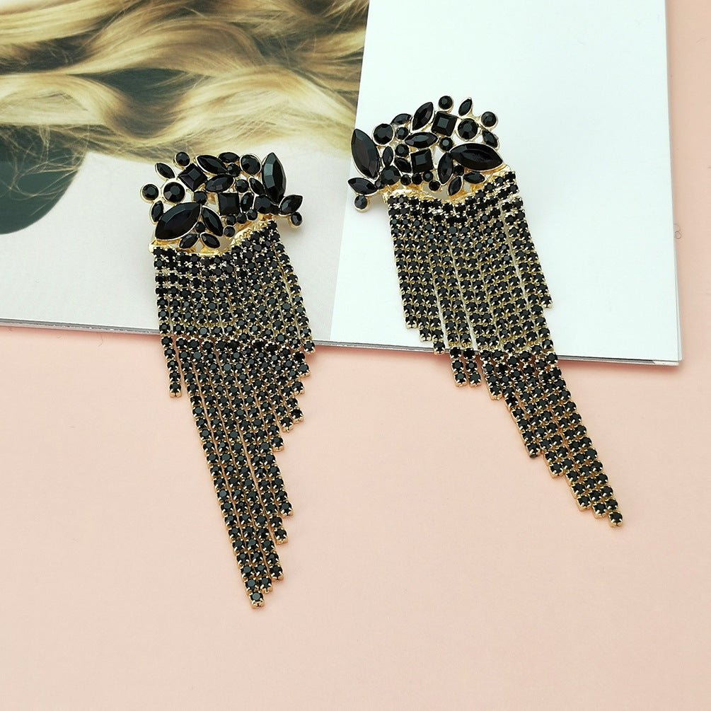 Sweet Beauty Fashion Tassel Pendant Earrings - Amyris London