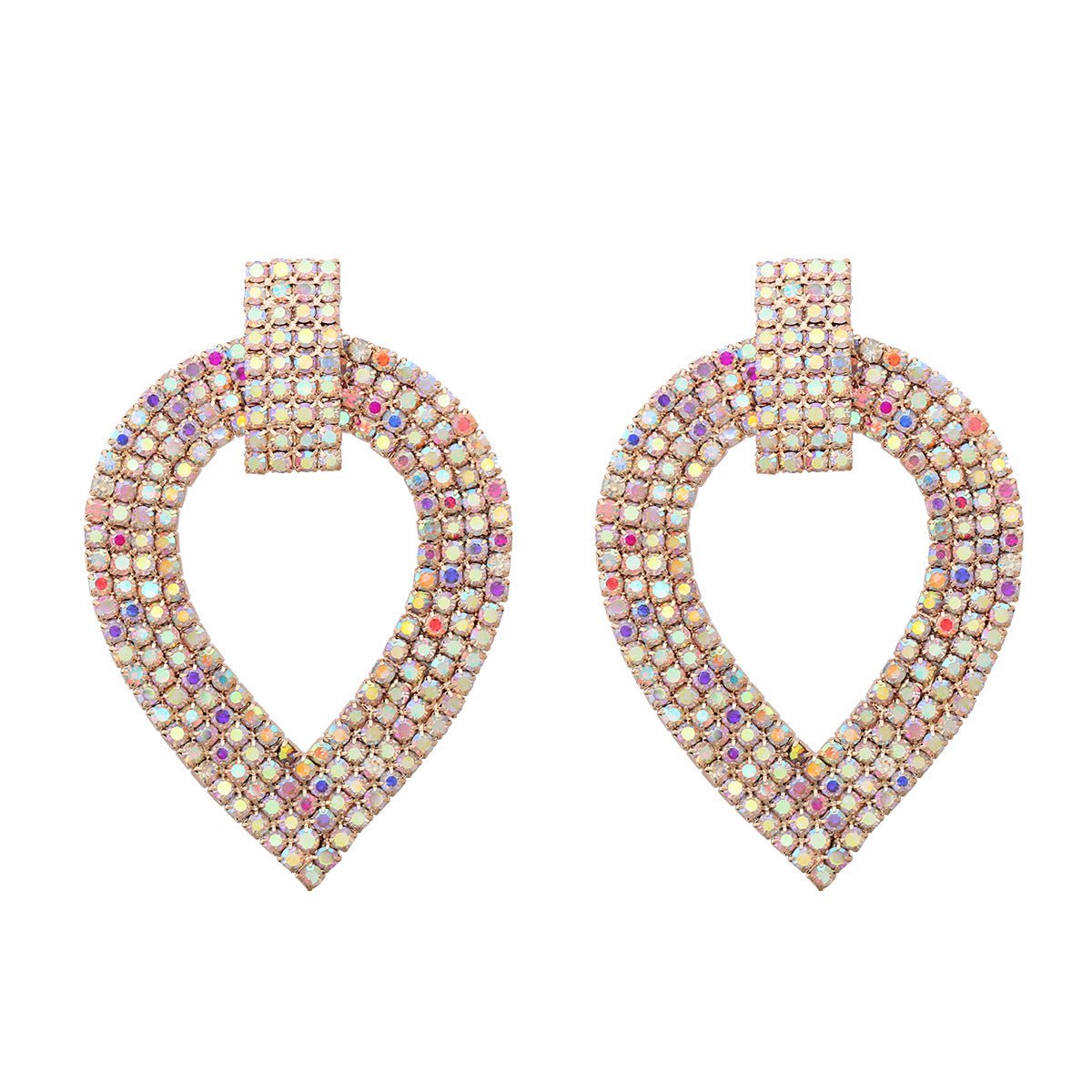 Tear Drop Statement Earrings - Amyris London