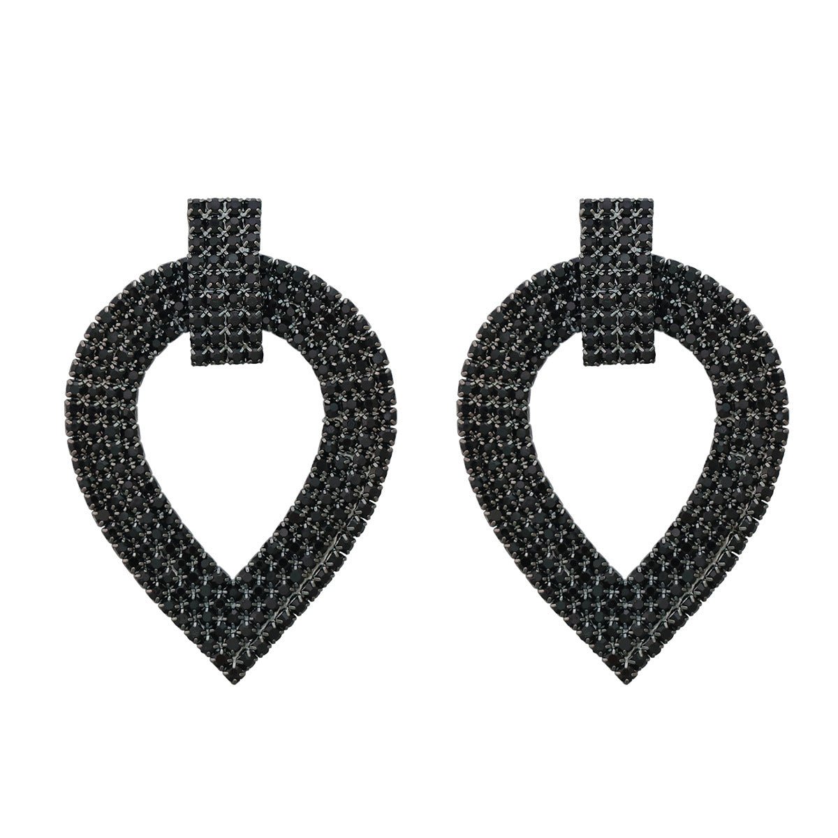 Tear Drop Statement Earrings - Amyris London