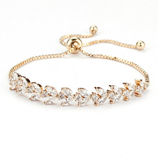 Teardrop Bracelet Gold - Amyris London