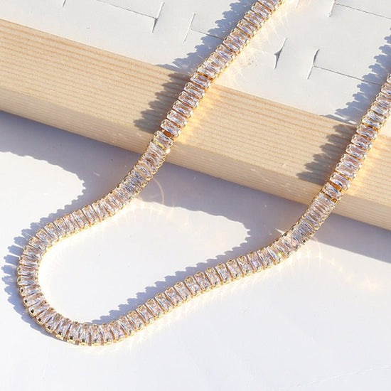 Tennis Chain Necklace - Amyris London