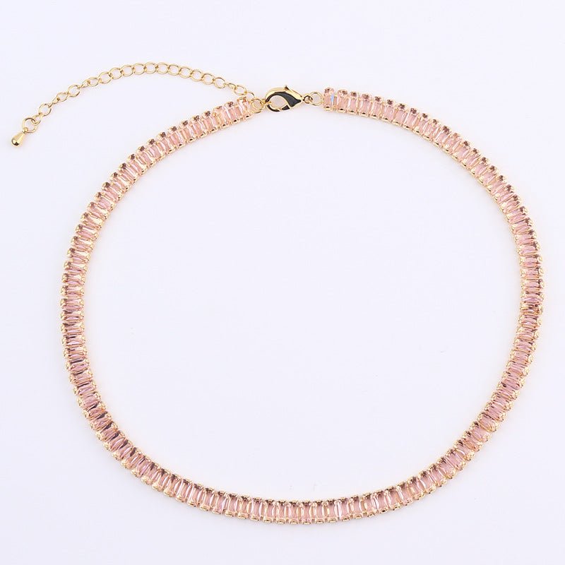 Tennis Chain Necklace - Amyris London