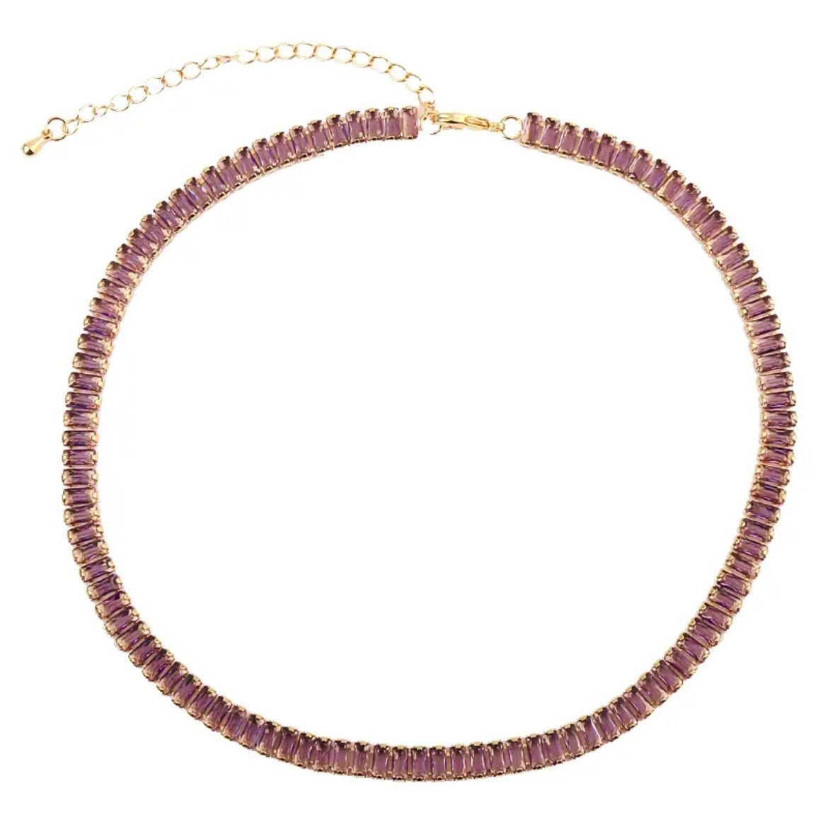 Tennis Chain Necklace - Amyris London